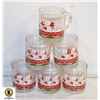 Image 1 : BOX OF CLEAR CHRISTMAS BEAR MUGS