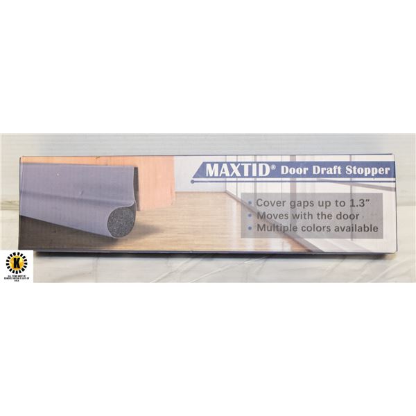 MAXTID DOOR DRAFT STOPPER GREY 36"