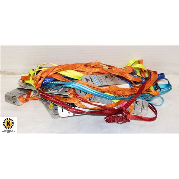 10 SMALL 6 FOOT DOG LEASHES