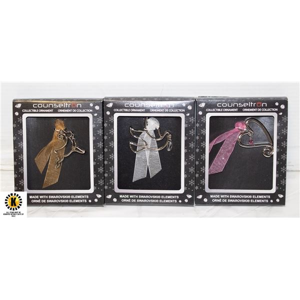 3 COUNSELTRO W/SWAROVSKI ELEMENTS