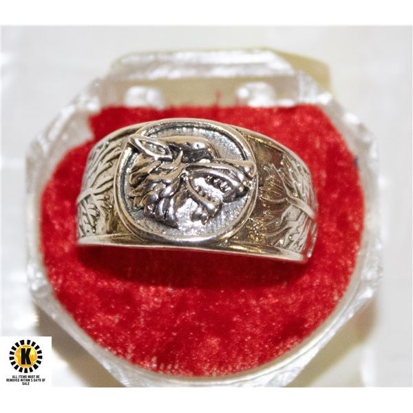 STAINLESS STEEL ALPHA WOLF TEMPLAR