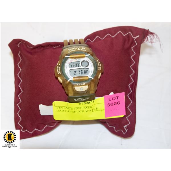 VINTAGE 1997 CASIO BABY-G/SHOCK WATCH