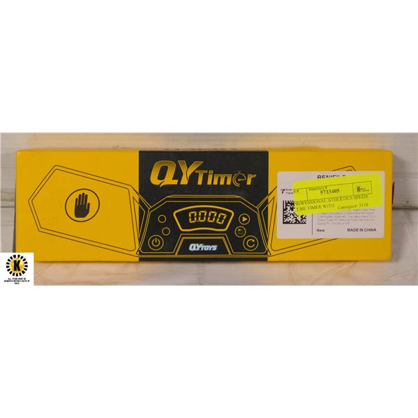 PROFESSIONAL ATHLETICS SPEED CUBE TIMER WITH
