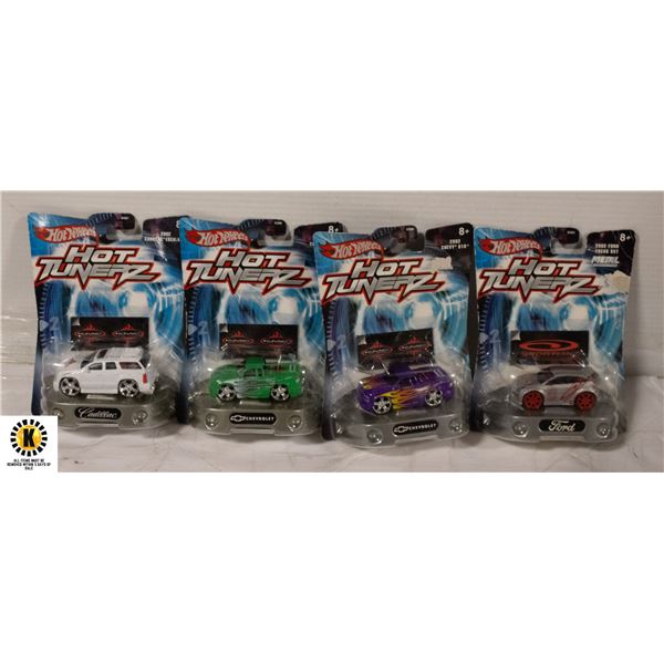 TRAY OF HOT WHEELS HOT TUNERZ
