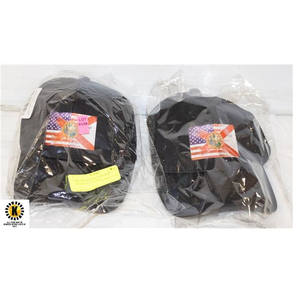 2PK TRUCKER HAT VINTAGE BASEBALL CAP BLK