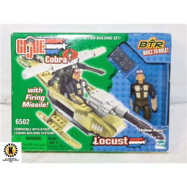 GI JOE BUILDING SET LOCUST