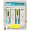 Image 1 : 2 PACKS MEDICAL DIGITAL THERMOMTER NEW
