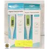 Image 1 : 2 PACKS MEDICAL DIGITAL THERMOMETER NEW