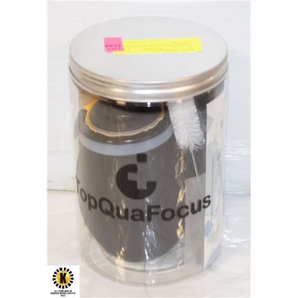 TOPQUAFOCUS 14 OZ ENEMA BULB KIT FOR