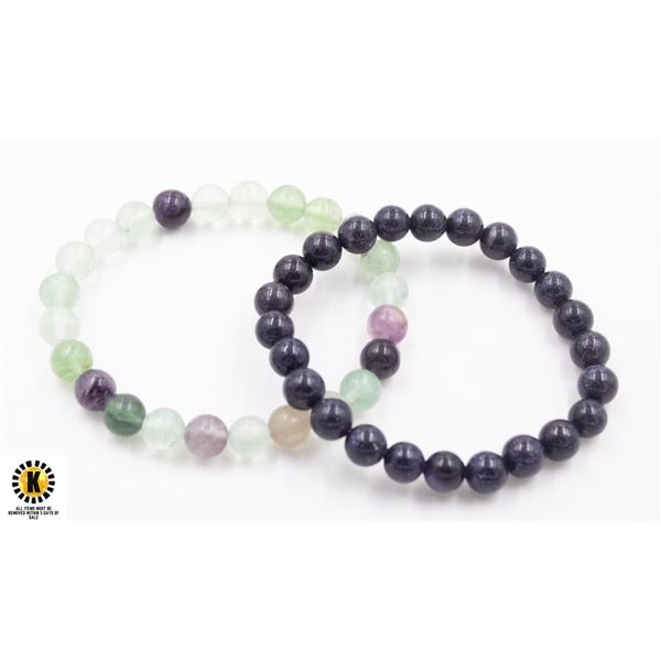 #110-NATURAL FLOURITE & SAND STONE