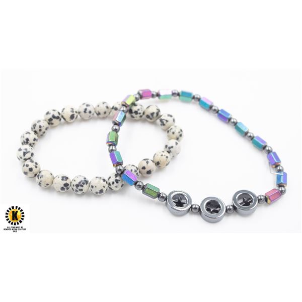 #116-NATURAL JAPSER SPORT BRACELET,HEMARTITE ANKLE