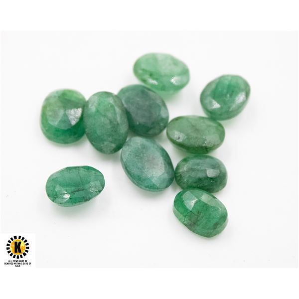 #30-GREEN EMERALD GEMSTONE 50.65 CT