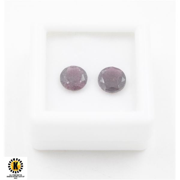 #353-UNHEATED DARK RED GARNET GEMSTONE 3.00CT