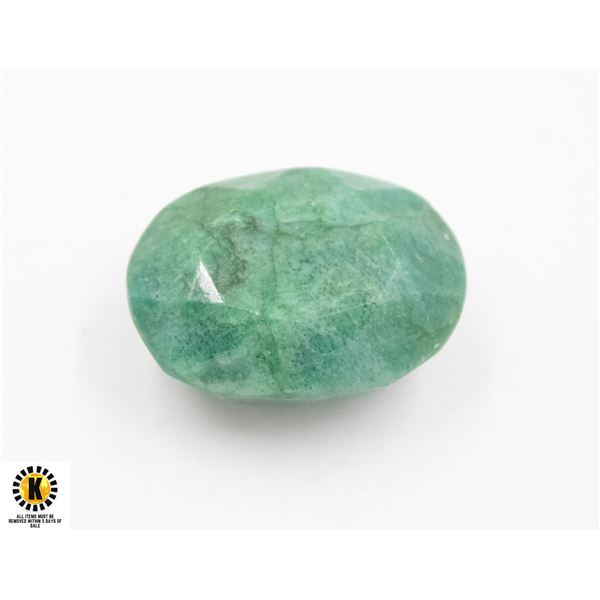 #42-GREEN EMERALD GEMSTONE 69.85 CT