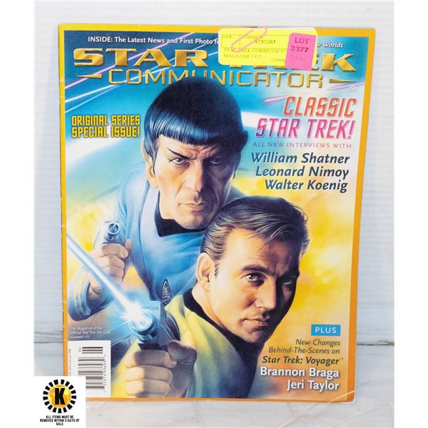 STAR TREK COMMUNICATOR MAGAZINE #117