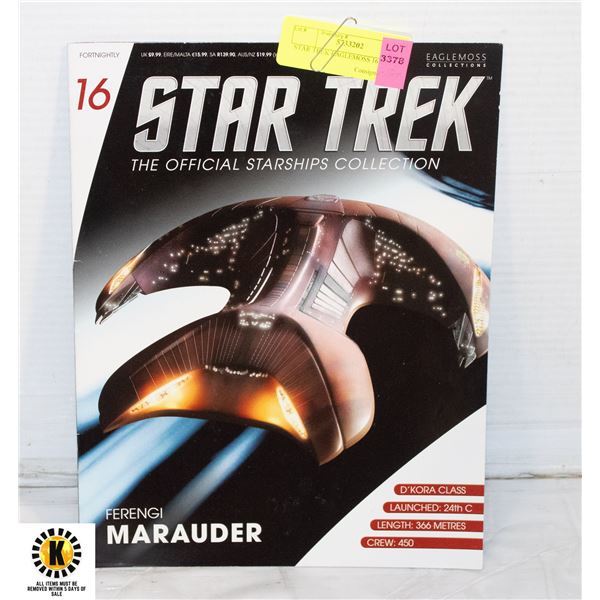 STAR TREK EAGLEMOSS 16 OFFICIAL