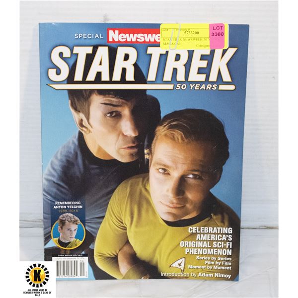 STAR TREK NEWSWEEK 50 YEARS MAGAZINE
