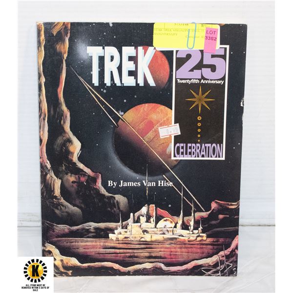 STAR TREK MAGAZINE TREK 25 ANNIVERSARY