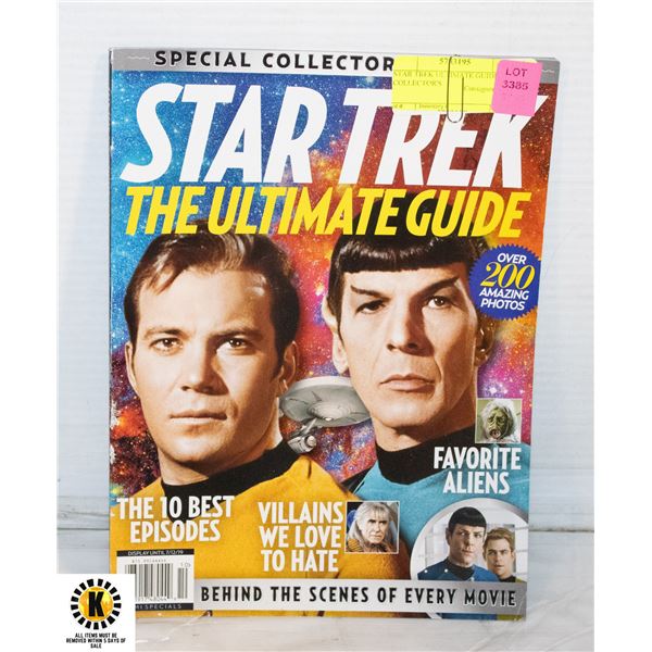 STAR TREK ULTIMATE GUIDE COLLECTOR'S