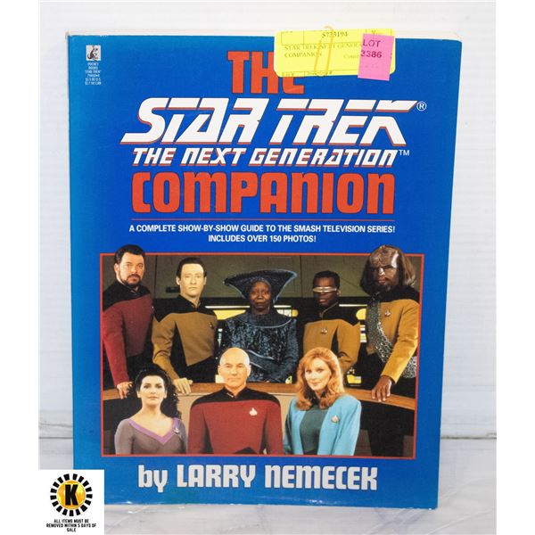STAR TREK NEXT GENERATION COMPANION