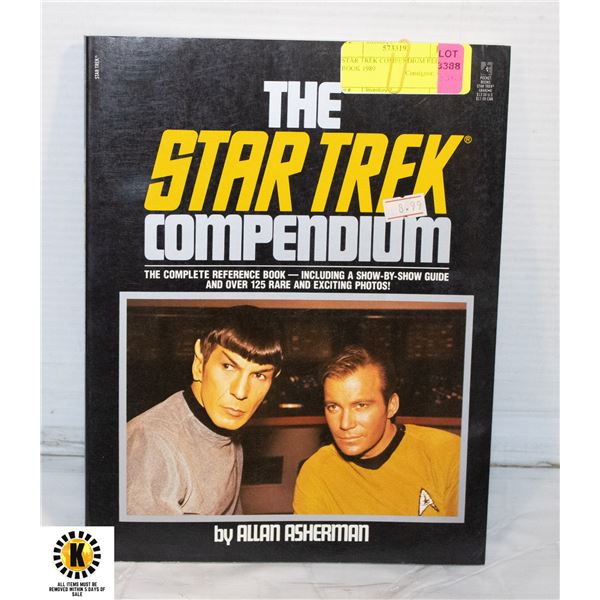 STAR TREK COMPENDIUM REF BOOK 1989