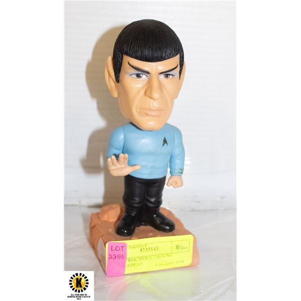 STAR TREK SPOCK TALKING BOBBLEHEAD
