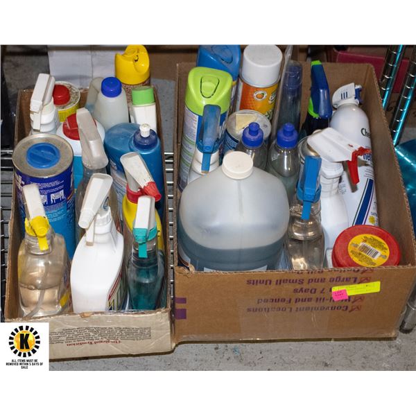 ESTATE CLEANERS (2 BOXES)