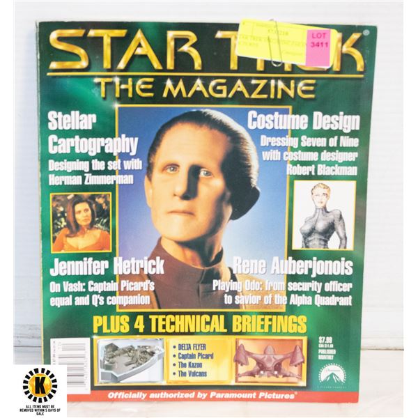 STAR TREK MAGAZINE PARAMOUNT PICTURES