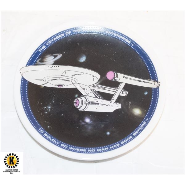STAR TREK PLATE HAMILTON ENTERPRISE