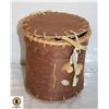Image 1 : LARGE VINTAGE NATIVE BIRCH BARK BASKET