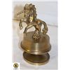 Image 1 : HEAVY BRASS MUSICAL UNICORN 6 IN TALL,TESTED