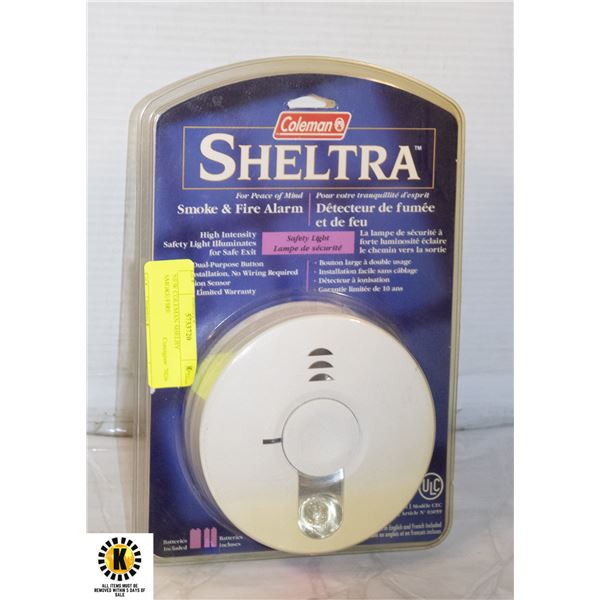 NEW COLEMAN SHELBY SMOKE/FIRE