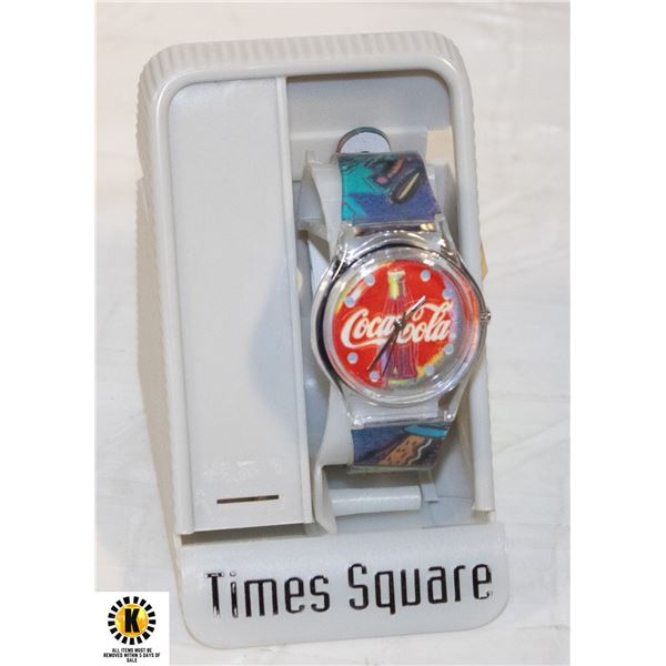 NEW TIMES SQUARE COCA-COLA COLLECTOR