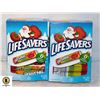 Image 1 : 2 NEW BOOKS OF XMAS LIFESAVERS,6 ROLLS