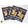 Image 1 : x4 GENUINE POKEMON TRICK OR TRADE CARDS PACKS