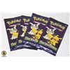 Image 1 : x4 GENUINE POKEMON TRICK OR TRADE CARDS PACKS
