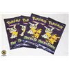 Image 1 : x4 GENUINE POKEMON TRICK OR TRADE CARDS PACKS