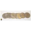 Image 1 : $10 FACE VALUE VARIOUS CANADA NICKEL $1 COINS