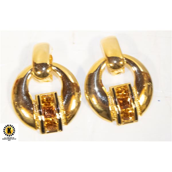 IVANA TRUMP EARRINGS - VINTAGE