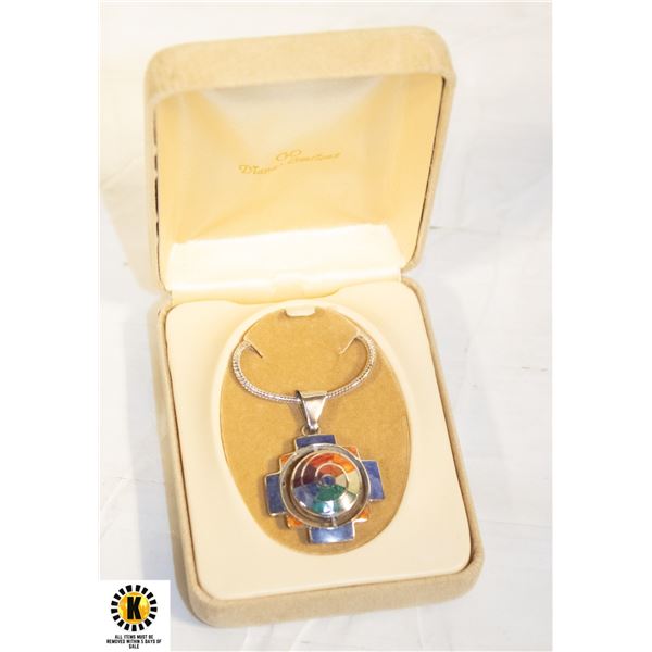 950 SILVER 4 DIRECTIONS CHAKANA NECKLACE
