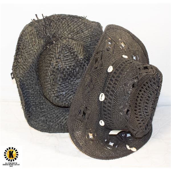 PETER GRIMM & LADIES CONCH SHELL COWBOY HATS