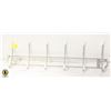 Image 1 : 10 HOOK SCREW IN WALL COAT RACK