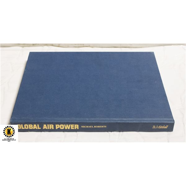 LARGE HARDCOVER GLOBAL AIR POWER COFFEE TABLE