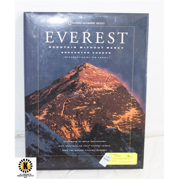 NATIONAL GEOGRAPHIC MOUNT EVEREST BOOK NATIONAL GEOGRAPHIC MOUNT EVEREST BOOK