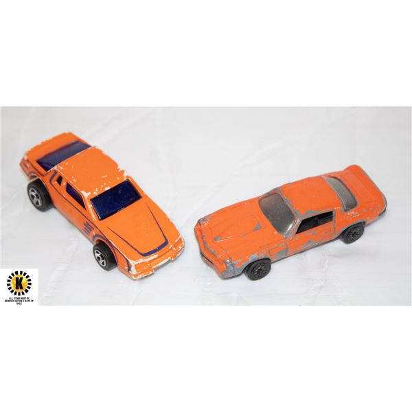 1988 HOTWHEELS CHEVY STOCKER ORANGE
