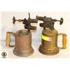 Image 1 : 2 ANTIQUE BLOW TORCHES
