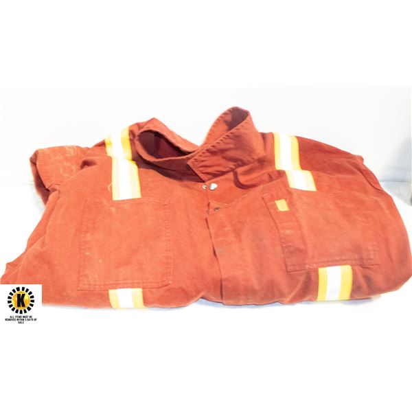 68 INCH TALL OVERALL SIZE 4XL RED