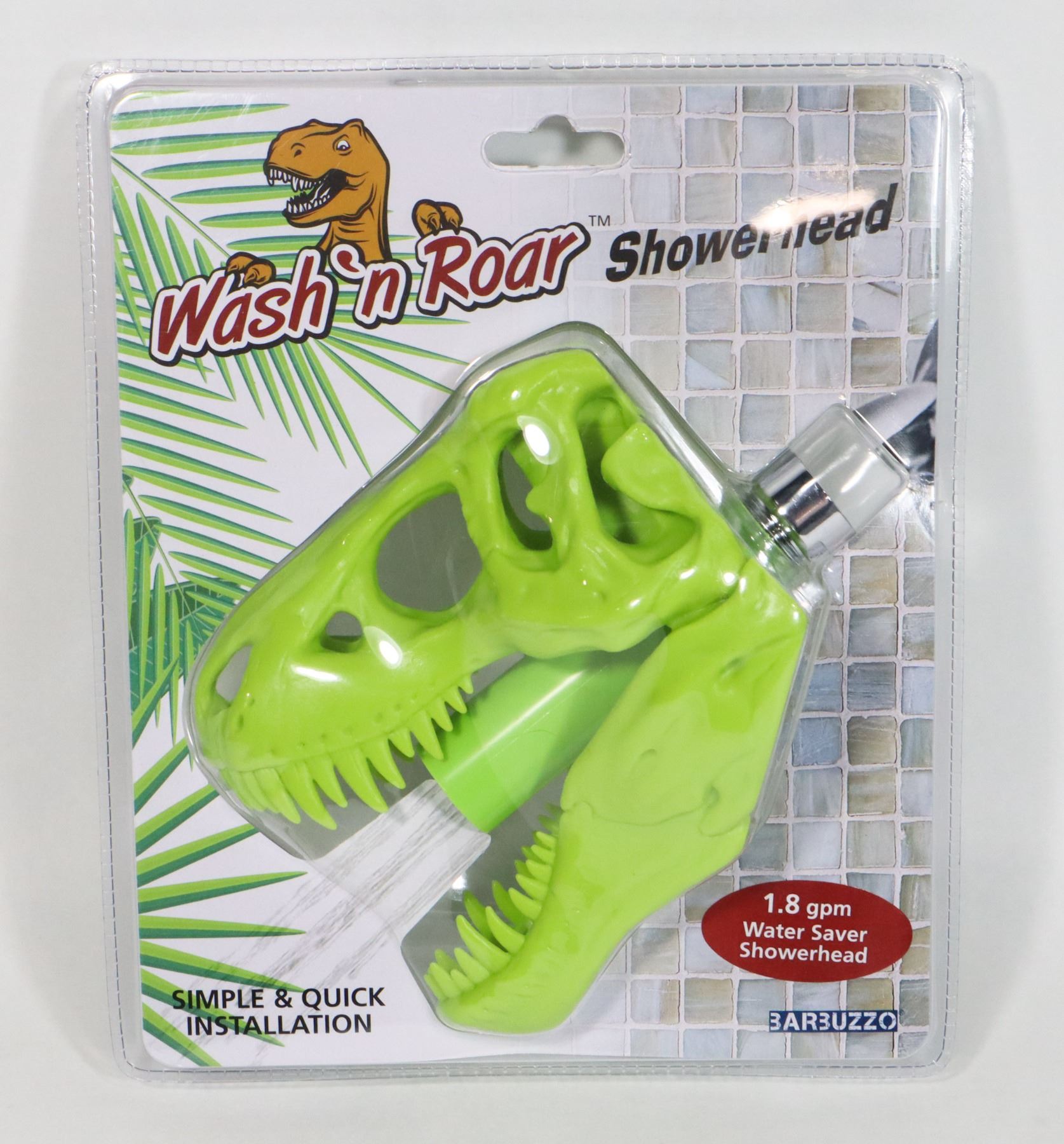 NEW WASH 'N ROAR SHOWERHEAD (TREX SHAPE SHOWER