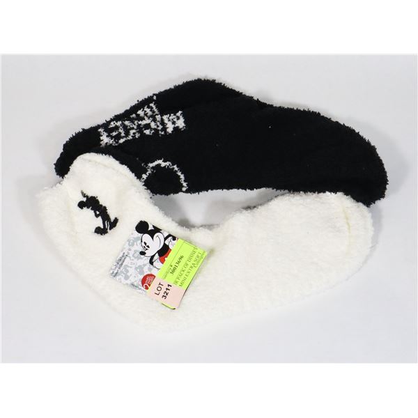 NEW 2PAIR PACK OF DISNEY MICKEY/ MINI EXTRA SOFT