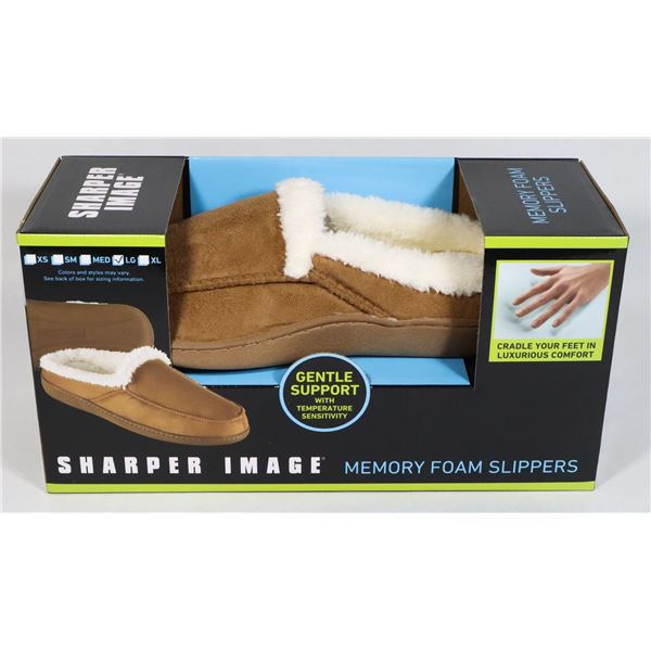 NEW SIZE LARGE MEMORY FOAM SLIPPERS